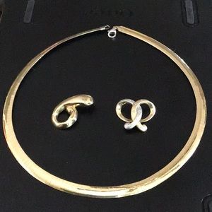 Necklace with two slides